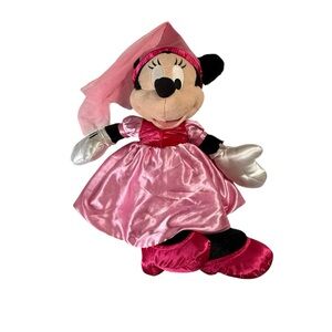 Disney Minnie Mouse Plush Dress Character Toy